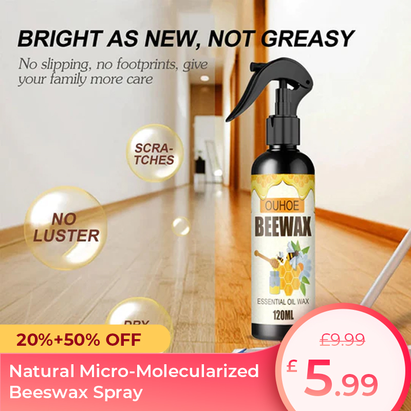 Natural Micro-Molecularized Beeswax Spray