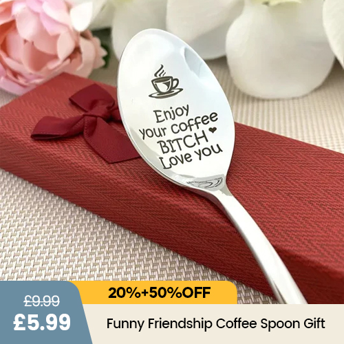 😂Funny Friendship Coffee Spoon Gift🎁